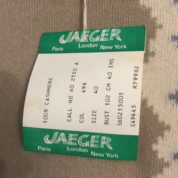 Vintage 100% Cashmere sweater NWT - Picture 3 of 3